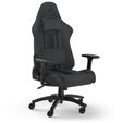 Corsair TC100 Relaxed Soft Fabric Gaming Chair - black, grey image number null