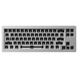 Akko MonsGeek M7 VIA Barebone Gaming-Tastatur, 65%, Hot-Swap-f&auml;hig, RGB, ANSI-Layout - silber image number null