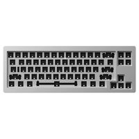 Akko MonsGeek M7 VIA Barebone Gaming Keyboard, 65%, Hot-Swappable, RGB, ANSI layout - silver