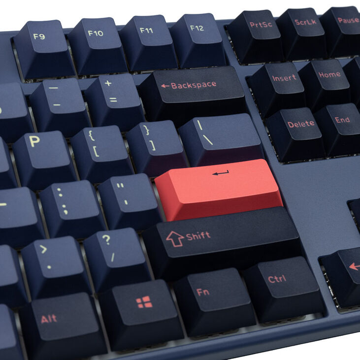 Ducky One 3 Cosmic Blue TKL Gaming Tastatur, RGB LED - MX-Ergo-Clear (US) image number 5