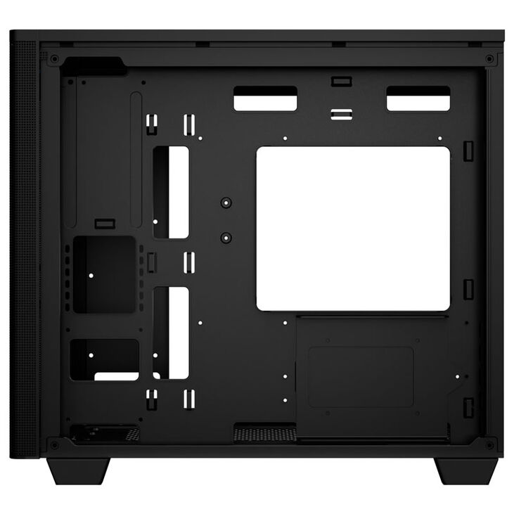 Aerocool Stormfront Mini PC case, Mini Tower, mATX, Tempered Glass - black image number 4