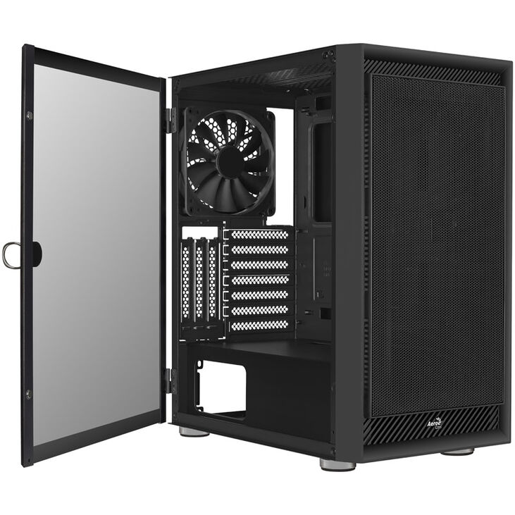 Aerocool Graphite v1 Mid Tower - Black image number 4