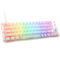 Ducky One 3 Aura White SF Gaming Tastatur, RGB LED - MX-Silent-Red (US)