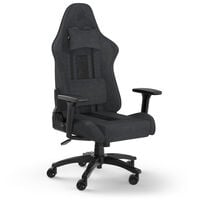 Corsair TC100 Relaxed Soft Fabric Gaming Chair - black, grey
