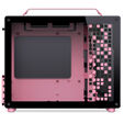Jonsplus Z20 Micro-ATX Geh&auml;use, mit Tragegriff - schwarz/pink image number null
