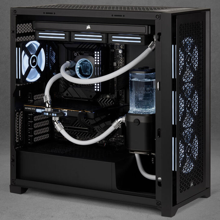 Corsair Hydro X Series XT 13/10mm Softline Mesh Tubing - white, 300 cm image number 3