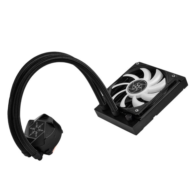 SilverStone VIDA 120 SLIM, AiO Wasserk&uuml;hlung, schwarz - 120mm image number 1