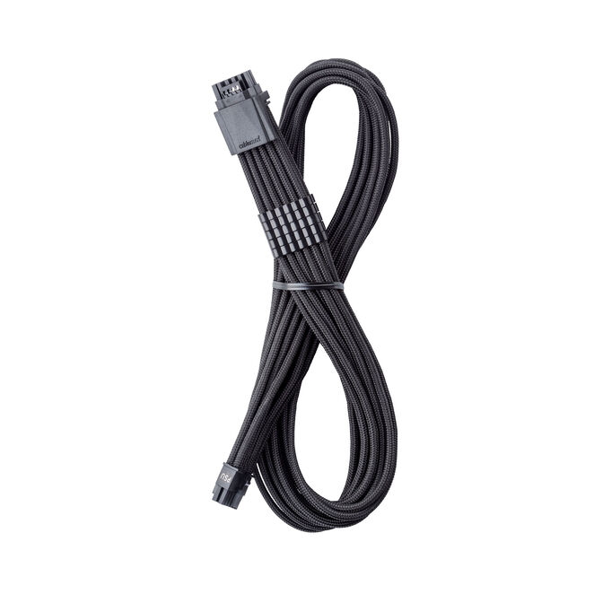 CableMod PRO ModMesh RT 12VHPWR Kabel, ASUS/Seasonic/PHANTEKS, 12V-2x6 zu 12V-2x6, StealthSense - schwarz image number 0