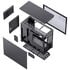 Jonsbo D31 MESH Screen Micro-ATX Gehäuse, Tempered Glass - schwarz image number null