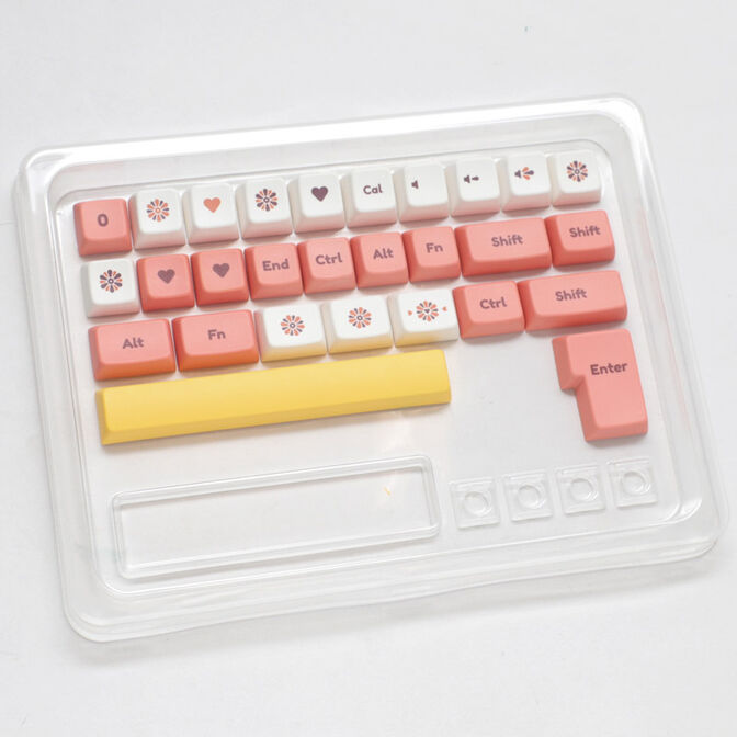 Ducky Daisy PBT Dye Sublimation Set - 133 Keycaps, ANSI-US-Layout, ANSI-US-Layout image number 4