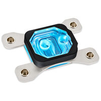 Aqua Computer cuplex kryos NEXT RGBpx AM4/AM5 - Acrylic + 925 Silver, black