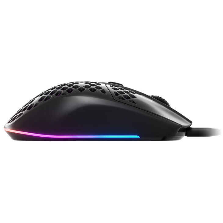 SteelSeries Aerox 3 Gaming Mouse - matte black image number 5