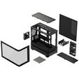 ASUS Prime AP202 ARGB PC-Geh&auml;use, Midi-Tower, mATX, ARGB, Tempered Glass - schwarz image number null