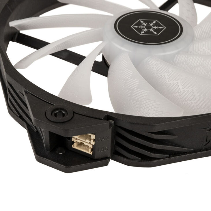 SilverStone Shark Force Lüfter, ARGB - 160 mm, schwarz image number 3