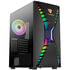 Aerocool Cronus Mid Tower, ARGB, Tempered Glass - Black image number null
