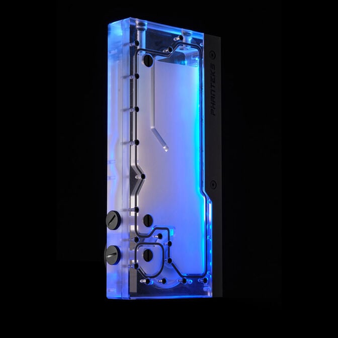 PHANTEKS R260C Reservoir - Acrylic Backplate, D5, DRGB-LED - Black image number 5