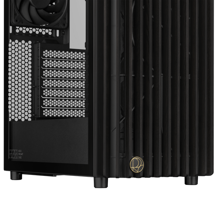 ASUS ProArt PA401 Wood Edition PC-Gehäuse, Midi-Tower,  ATX, Tempered Glass - schwarz image number 7