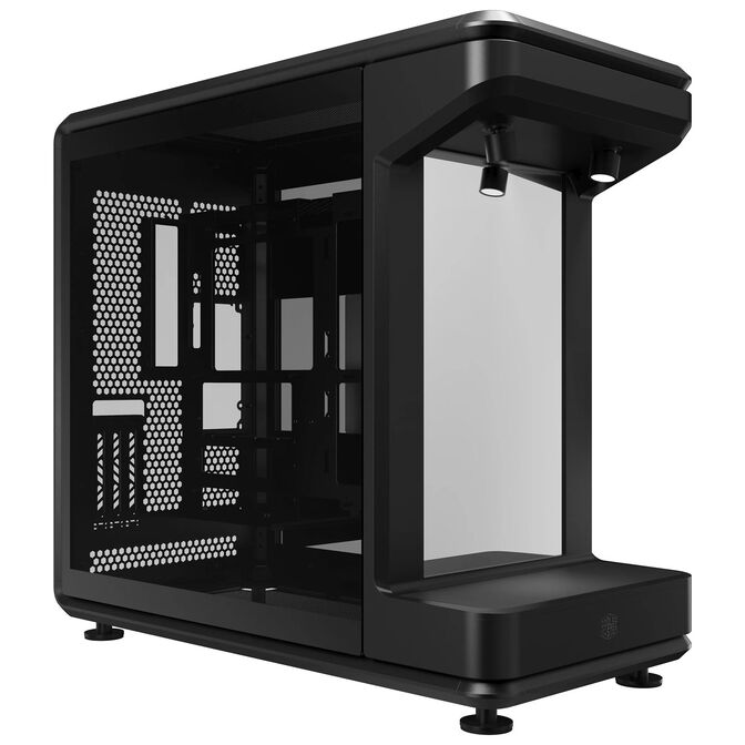 Cooler Master MASTERFRAME 360 STAGE MIRROR PC-Geh&auml;use, Open-Frame, ATX, Tempered Glass - schwarz image number 0