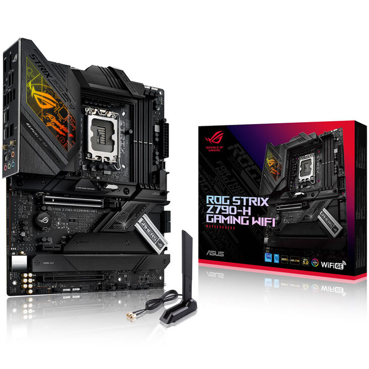 ASUS ROG Strix Z790-H Gaming WiFi, Intel Z790 Mainboard - Sockel 1700, DDR5 image number 0