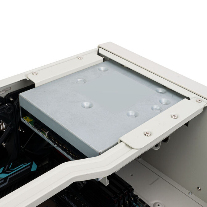 Silverstone FLP01 PC-Geh&auml;use, HTPC, SSI-CEB/ATX - wei&szlig; image number 10