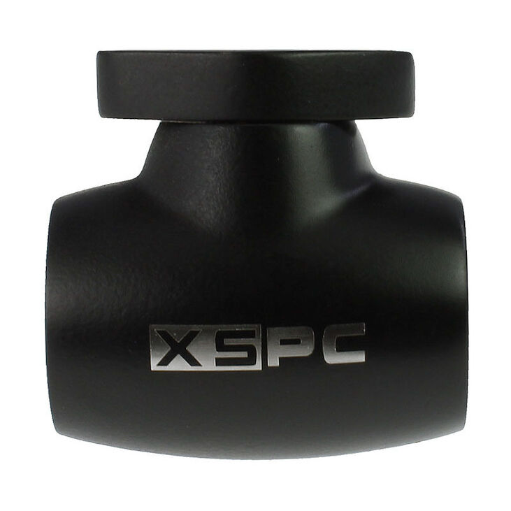 XSPC G1/4 Kugelhahn - Messing, Matt-Schwarz image number 1