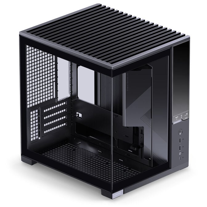 Jonsbo D34 PC-Geh&auml;use, Mini-Tower mATX, Display - schwarz image number 4
