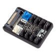 aqua computer SPLITTY9 ACTIVE - active splitter for up to 9 PWM fans image number null