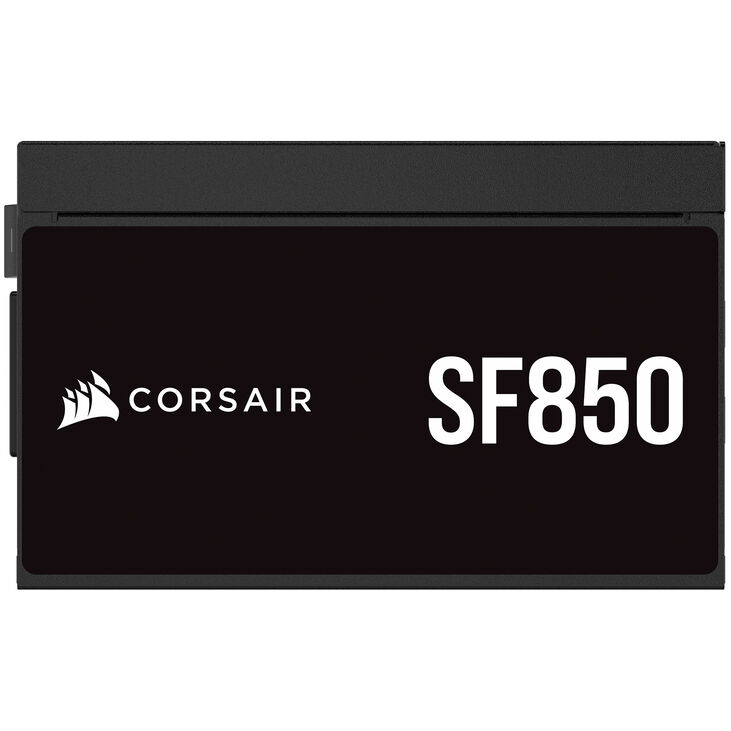 Corsair SF Series SF850 SFX Power Supply, 80 PLUS Platinum, ATX 3.1 / PCIe 5.1 - 850 Watts, black image number 2