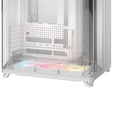 Corsair AIR 5400 RS-R ARGB PC Case, Mid Tower, Tempered Glass, RGB - includes 3x 120mm Fans, white image number null