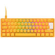 Ducky One 3 Yellow Mini Gaming Tastatur, RGB LED - MX-Brown image number null
