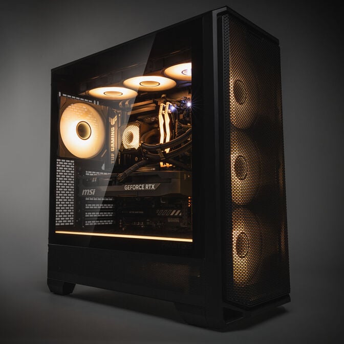 KingForge Gaming-PC Platin, AMD Ryzen 7 7800X3D, RTX 5070 Ti, Phanteks Eclipse G400A &ndash; Fertig-PC mit Windows image number 8