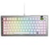 Glorious GMMK 3 Pro 75 % Custom Gaming-Tastatur - Pre-Built, ANSI (US), Fox Switches, silber image number null
