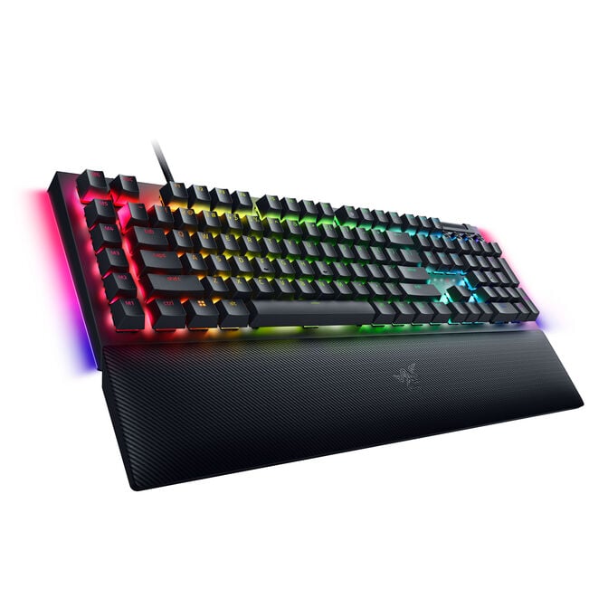 Razer BlackWidow V4 Gaming Tastatur, USB - Yellow Switch, schwarz image number 0