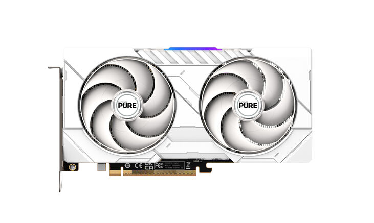 Sapphire Pure Radeon RX 9060 XT Gaming OC Graphics Card, 16384 MB GDDR6 image number 3