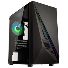 Kolink Inspire K2 Plus ARGB Micro-ATX Case, Tempered Glass - black