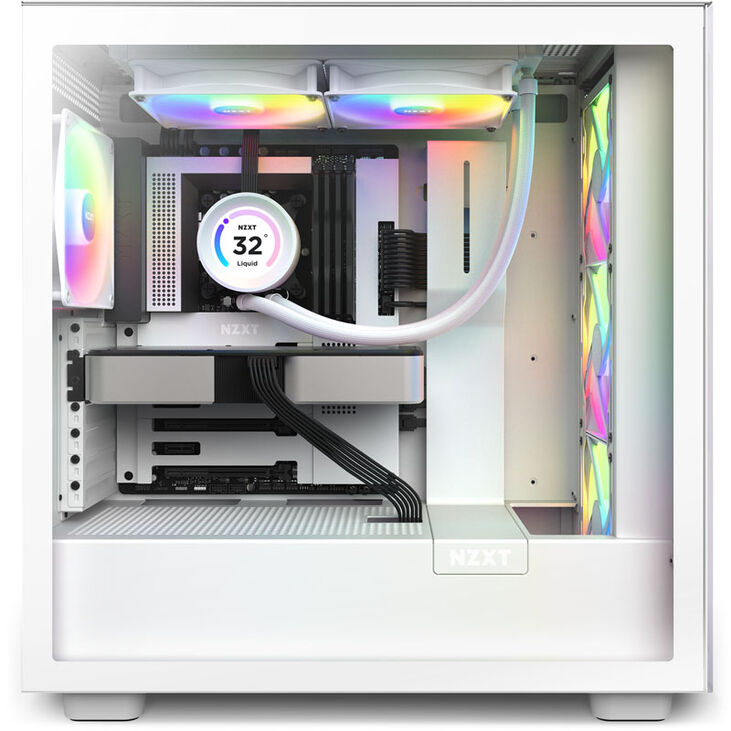 NZXT Kraken Elite RGB AIO Cooler - 280mm, white image number 4
