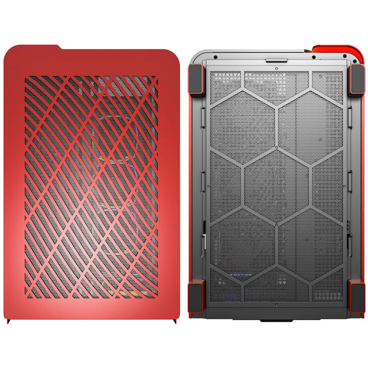 Montech KING 95 PRO Mid Tower, Tempered Glass, ARGB - Red image number 7