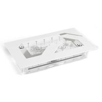 Alphacool Apex Distroplate for Dark Base Pro 901, with Apex Pump, RGB - white