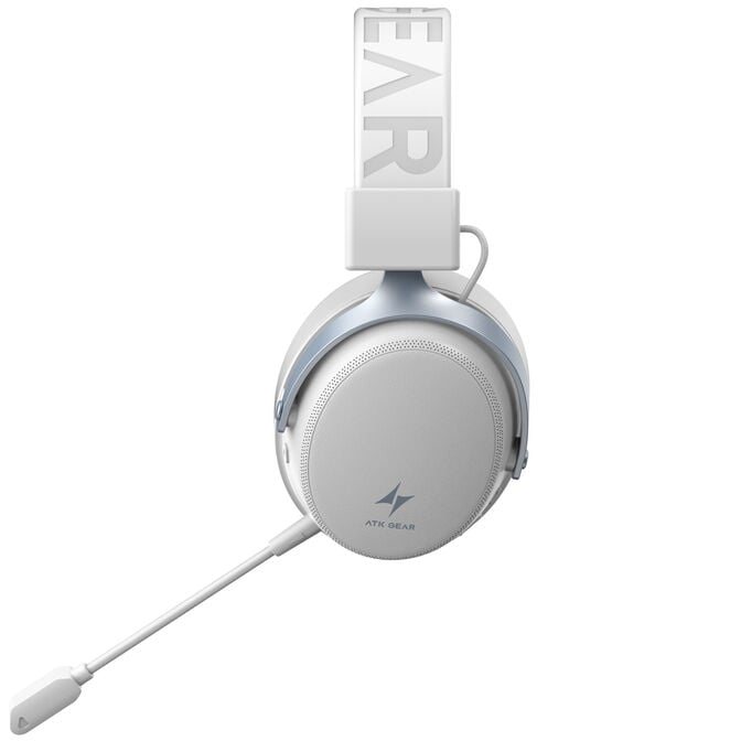ATK Neptune N9 Ultra Gaming-Headset, kabellos, 7.1 - wei&szlig;/blau image number 4