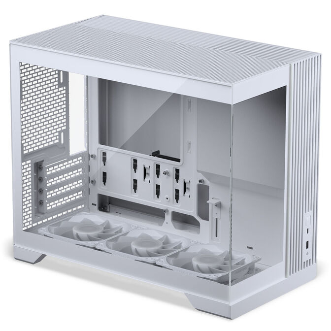 Phanteks XT V3 PC Case, Mini Case, mATX, Tempered Glass - including 3x 120mm Fans, White image number 2