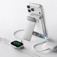 SHARGE ICEMAG 3 Qi Wireless Magnetic Powerbank  10000 mah  - White image number null