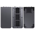 Jonsbo TK-5 PC-Geh&auml;use, Midi-Tower, ATX, Tempered Glass - schwarz image number null