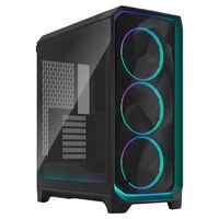 Fractal Design Meshify 3 Ambience Pro RGB TG Light PC Case, Mid Tower, E-ATX, - black