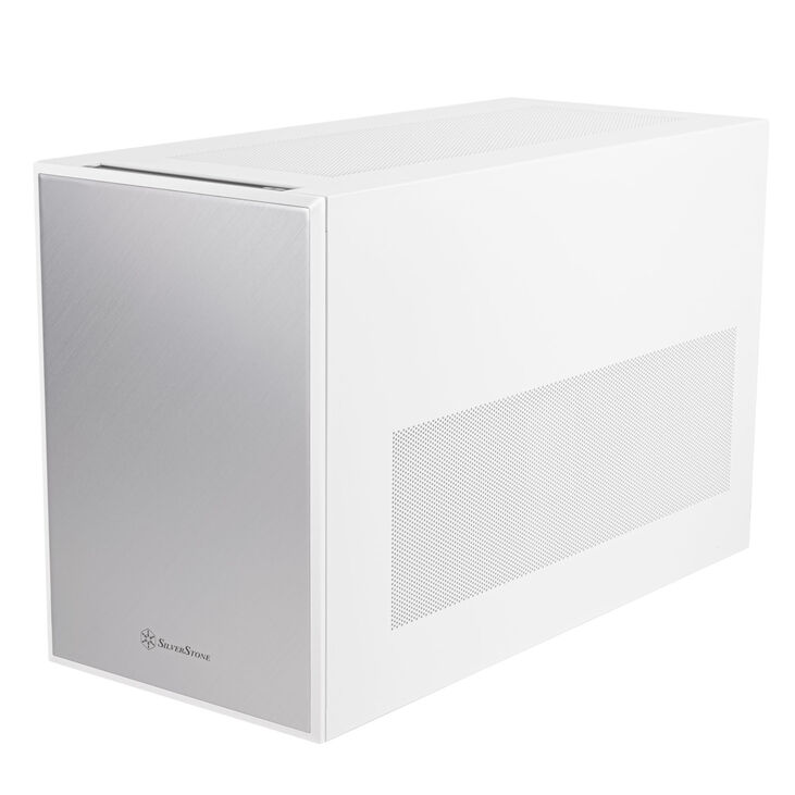SilverStone SST-SG17W Micro-ATX / Mini ITX Case - white image number 0