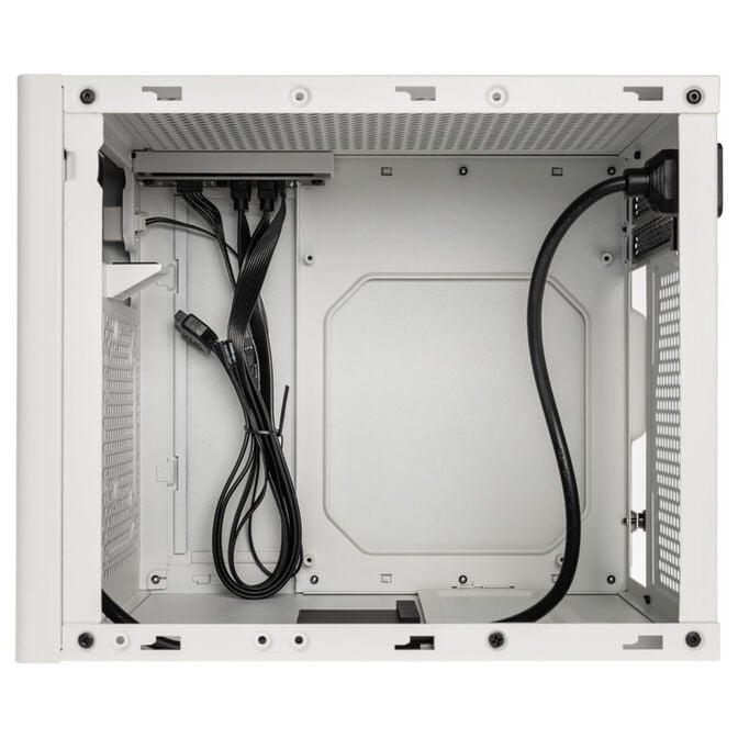 SilverStone SST-SG16W Mini-ITX Geh&auml;use - wei&szlig; image number 5