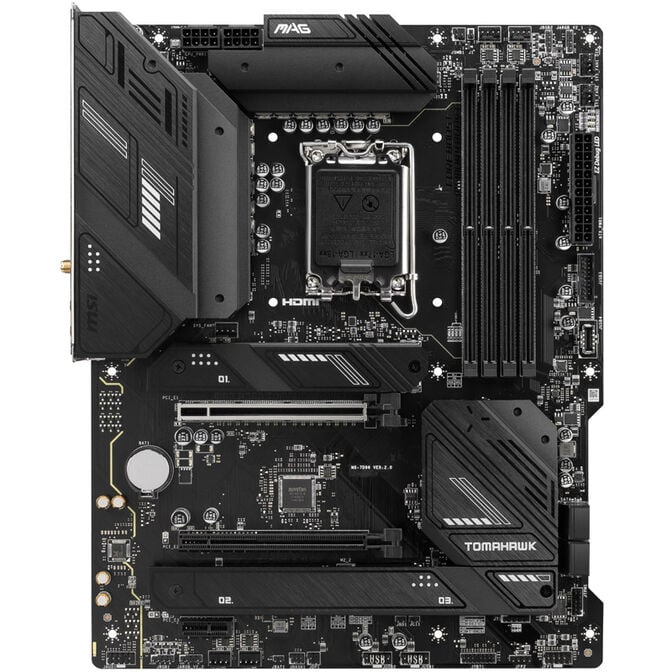 MSI MAG B760 Tomahawk WiFi, Socket LGA 1700, Intel B670, ATX - DDR5 image number 2