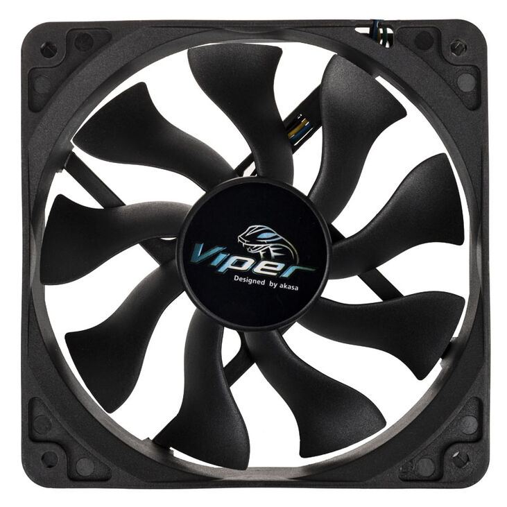 Akasa Viper PWM Fan, black - 120mm image number 1