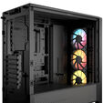 Corsair Frame 4000D RS ARGB PC case, Mid Tower, E-ATX, RGB, Tempered Glass - black image number null