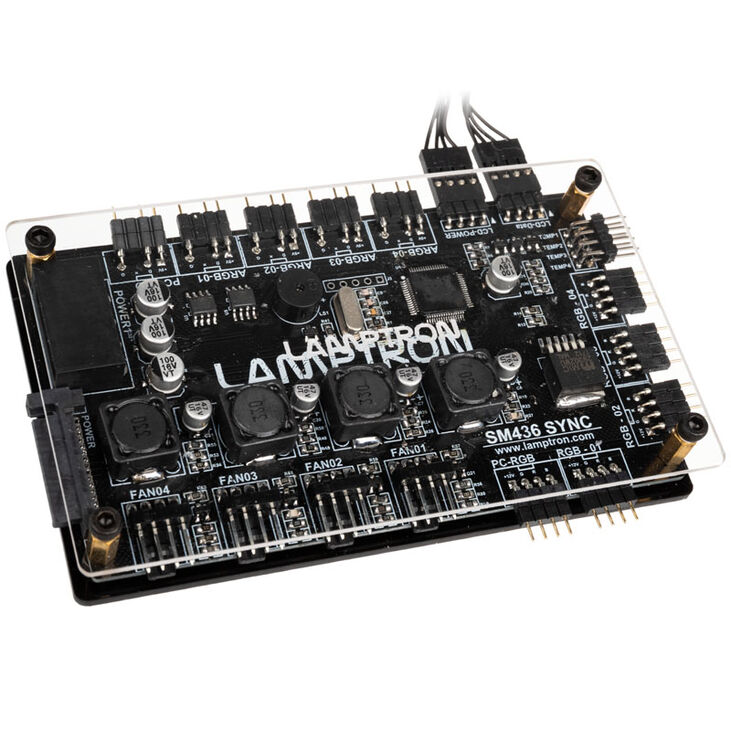 Lamptron SM436 Sync Edition PCI RGB-Lüfter und LED-Controller - schwarz image number 2