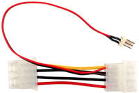 InLine 3-Pin zu 4-Pol Molex L&uuml;fteradapterkabel